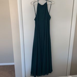 Lulu’s dress in Emerald Green